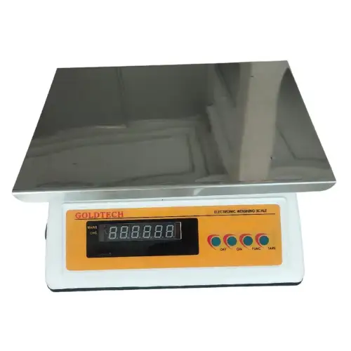 Goldtech 30Kg Kanchan Table Top Scale Weight Machine Weighing Scale